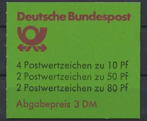 Deutschland (BRD), Michel Nr. MH 24 f, postfrisch - 600158