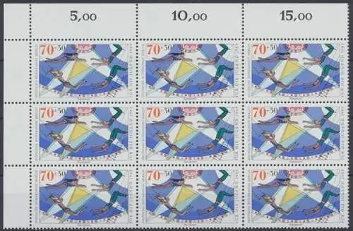 Berlin, Michel Nr. 839, 9er Bogenteil, postfrisch - 74373