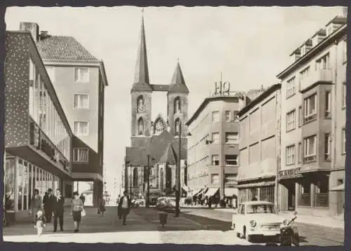 Halberstadt, Breiter Weg mit St. - Martini - Kirche - 410484