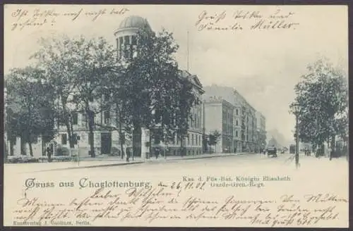 Berlin - Charlottenburg, Kas. d. Füs-Bat. Königin Elisabeth, Garde-Gren.-Regt. - 410768