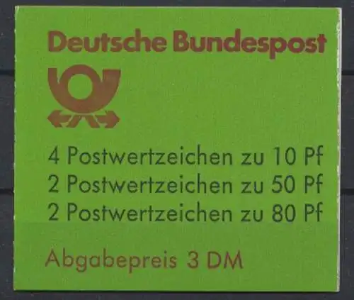 Deutschland (BRD), Michel Nr. MH 24 i K2, postfrisch - 600166