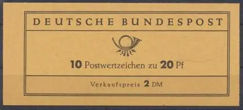 Deutschland (BRD), MiNr. MH 9 u, postfrisch - 600186