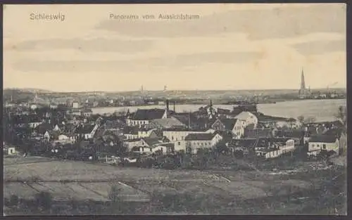 Schleswig, Panorama vom Aussichtsturm - 410928