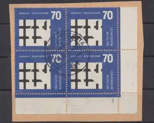 Deutschland (BRD), Michel Nr. 814 (4), Briefstück - 74789