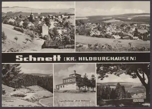 Schnett Kr. Hildburghausen, Ortsansichten - 410513