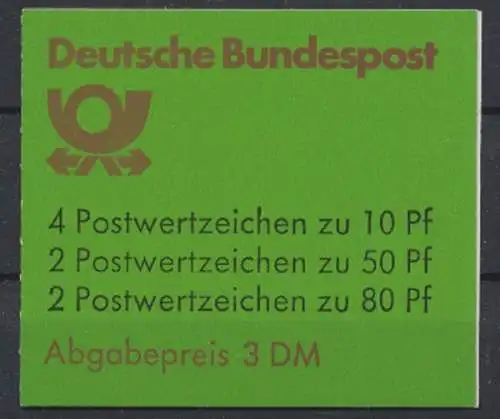 Deutschland (BRD), Michel Nr. MH 24 i K1, postfrisch - 600164