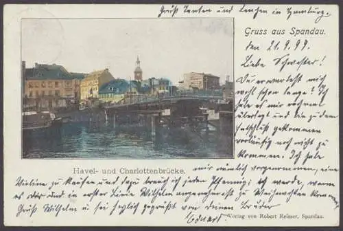 Berlin - Spandau, Havel- und Charlottenbrücke - 410907