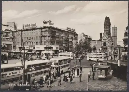 Berlin, Kurfürstendamm mit Gedächtniskirche - 411322