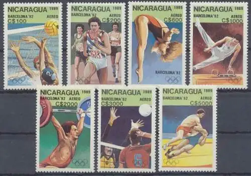 Nicaragua, Michel Nr. 2959-2965, postfrisch - 75908