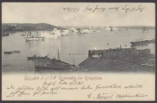 Kiel, Kaisersalut der Kriegsflotte - 410832