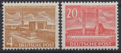 Berlin, Michel Nr. 112-113, postfrisch / MNH - 600685