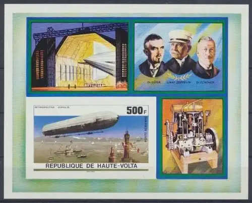 Obervolta, Michel Nr. Block 42 B, postfrisch / MNH - 601728