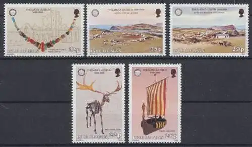 Insel Man, Michel Nr. 302-306, postfrisch / MNH - 601667