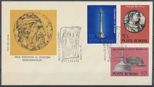 Rumänien, Michel Nr. 3267-3272, FDC - 600952