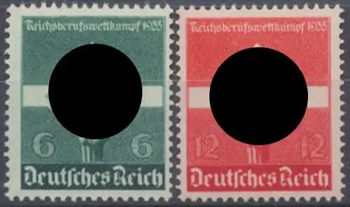 Deutsches Reich, MiNr. 571-572 x, postfrisch - 602442