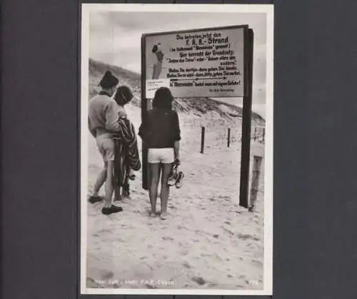 Insel Sylt, Halt! F.K.K.-Strand - 411512