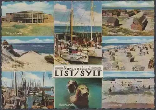 Nordseebad List/Sylt, Ortsansichten, Hafen, Strand - 411522