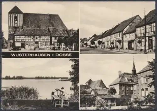 Wusterhausen / Dosse, Dom, Roter Platz, Am Untersee, Feierabendheim - 411924