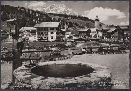 Lech a. Arlberg, Ortsansicht mit Karhorn - 411620