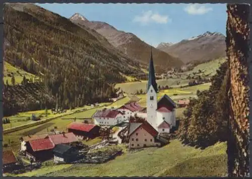 St. Jakob am Arlberg, Ortsanicht gegen Ferwallgruppe - 411630