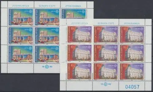 Jugoslawien, Michel Nr. 2414-2415 KB, postfrisch / MNH - 601560