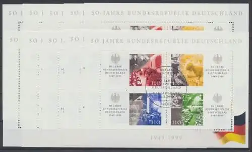 Deutschland (BRD), MiNr. Block 49 (10), ESST Berlin, gestempelt - 602922