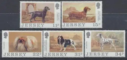 Jersey, Tiere, MiNr. 430-434, postfrisch - 603170