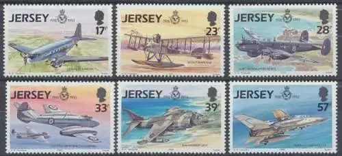 Jersey, MiNr. 615-620, postfrisch - 603190