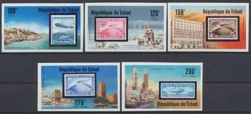 Tschad, Michel Nr. 775-780 B, postfrisch / MNH - 601725