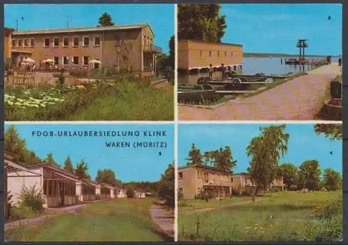 Waren (Müritz), FDGB - Urlaubssiedlung Klink - 411679