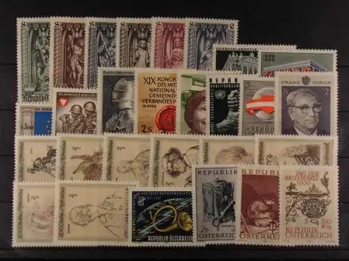 Österreich, Jahrgang 1969, MiNr. 1284-1319, postfrisch - 690574M