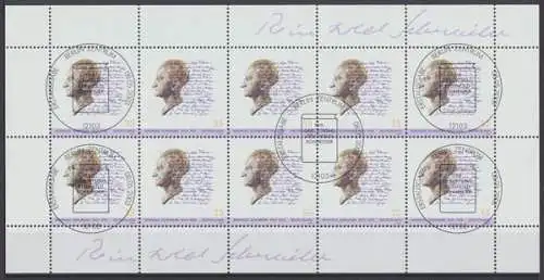 Deutschland (BRD), Michel Nr. 2339 KB, postfrisch/gestempelt gemischt - 603925