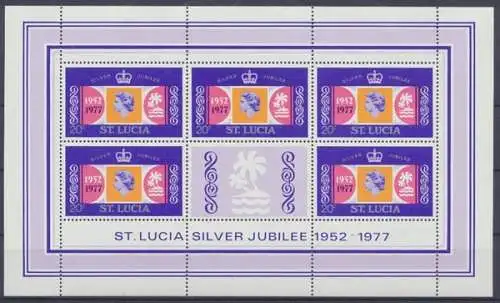 St. Lucia, Michel Nr. 407-410 KB, postfrisch / MNH - 604144