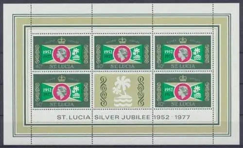 St. Lucia, Michel Nr. 407-410 KB, postfrisch / MNH - 604144