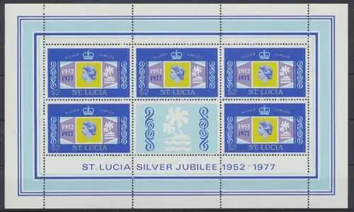 St. Lucia, Michel Nr. 407-410 KB, postfrisch / MNH - 604144