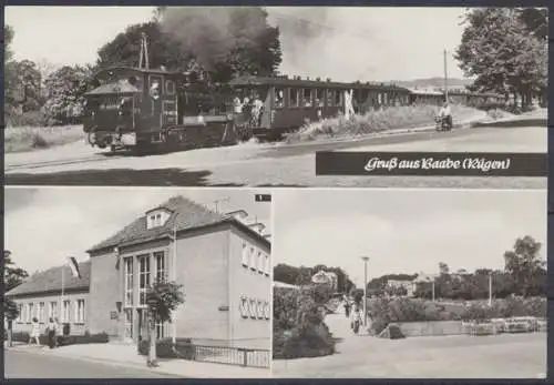 Ostseebad Baabe (Rügen), "Rasender Roland", Reichsbahn-Erholungsheim "Ernst Kamieth" - 411809