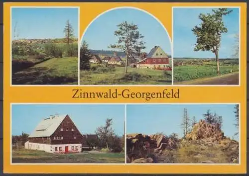 Zinnwald-Georgenfeld (Kr. Dippoldiswalde), Teilansicht, Jugendherberge "Hugo Klügel", Am Lugstein - 411949