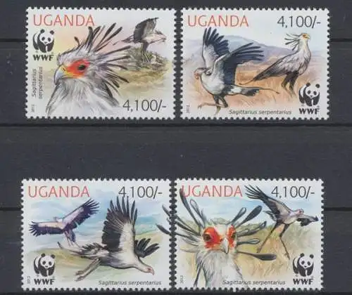 Uganda, Michel Nr. 3000-3003, postfrisch/MNH - 605230