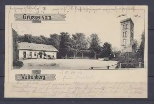 Neukirch, Lausitz, Valtenberg, höchster Berg der Lausitz, Aussichtsturm 586 m ü. M. - 402378