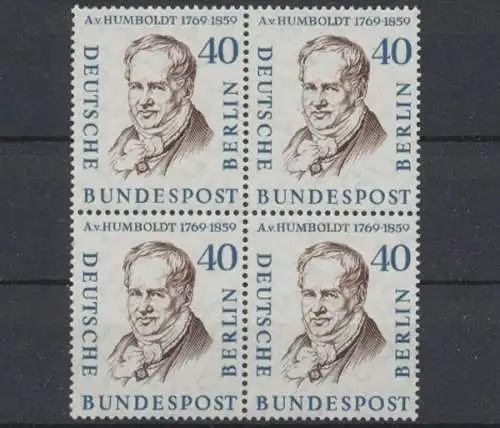 Berlin, MiNr. 171, Viererblock, postfrisch - 606334