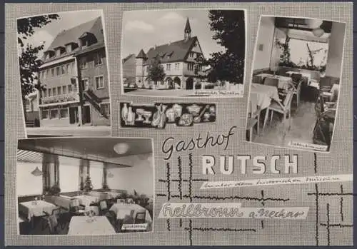 Heilbronn a. neckar, Gasthof Rutsch, Bes. Harry Rutsch - 412233