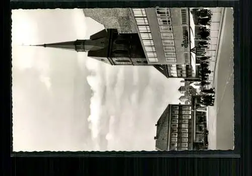 Hildesheim, Blick über die Schuhstraße auf die Andreaskirche - 412878