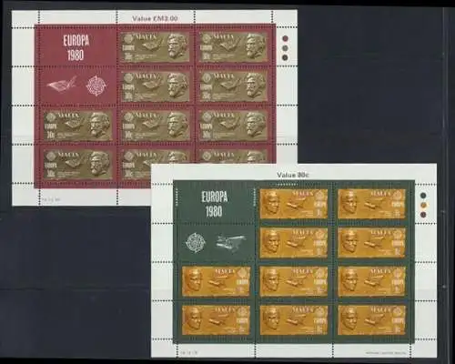 Malta, MiNr. 615-616 KB, postfrisch - 690238