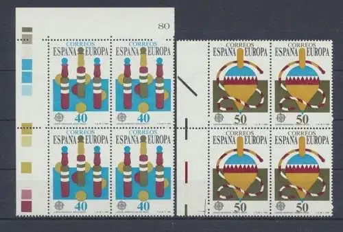 Spanien, Michel Nr. 2885-2886 (4), postfrisch - 63817