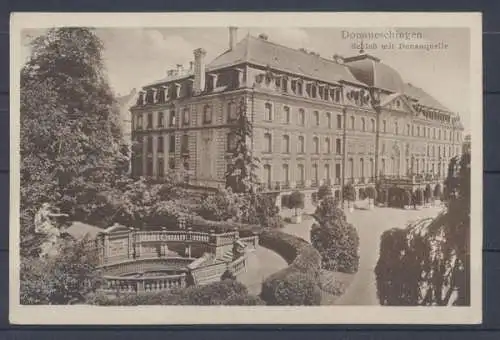 Donaueschingen, Schloß mit Donauquelle - 402989