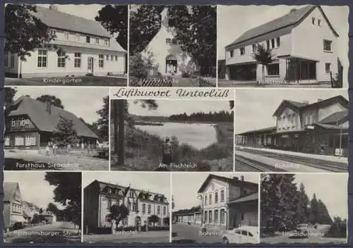 Unterlüß (Lüneburger Heide), verschiedene Ortsansichten - 412442