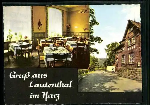 Lautenthal/Oberharz, Bahnhofsgaststätte, Inhaberin Klara Teske - 412713