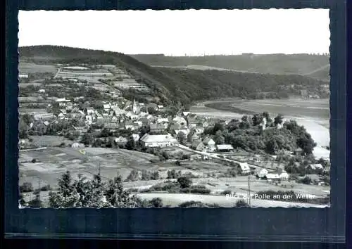 Polle, Blick auf Polle an der Weser - 413272