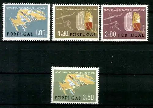 Portugal, MiNr. 1036-1039, postfrisch - 692583