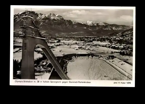 Garmisch-Partenkirchen, Olympia-Skistadion m. 38 m hohem Sprungturm - 414517